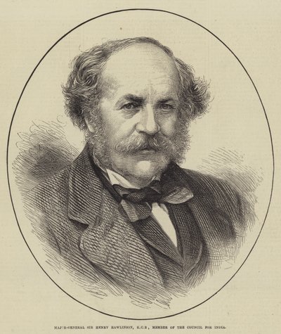Major général Sir Henry Rawlinson, KCB, membre du Conseil pour l