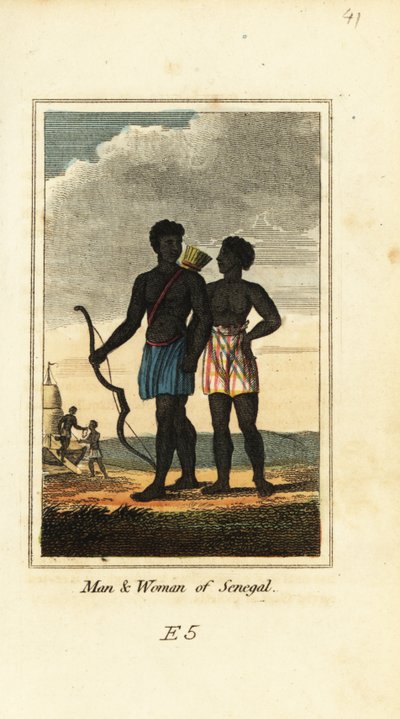 Homme et femme du Sénégal - English School