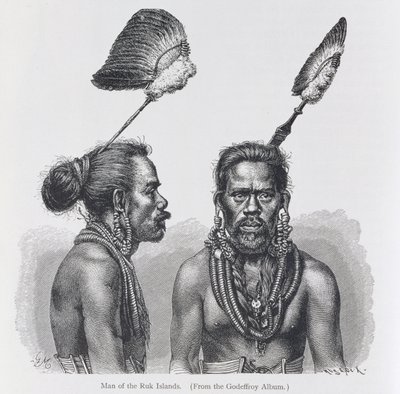 Homme des îles Ruk, de 