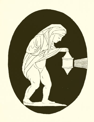 Homme avec lumière - English School