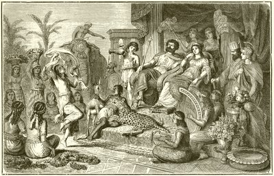 Mœurs et coutumes de la Grèce tardive - Un foyer festif - English School