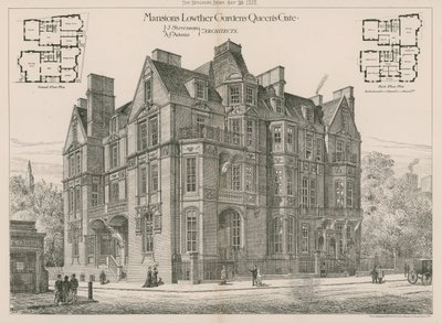 Mansions Lowther Gardens, Queens Gate, Kensington - English School