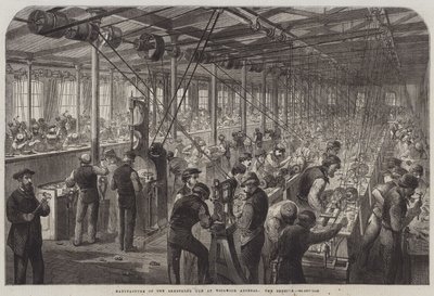 Fabrication du canon Armstrong à l
