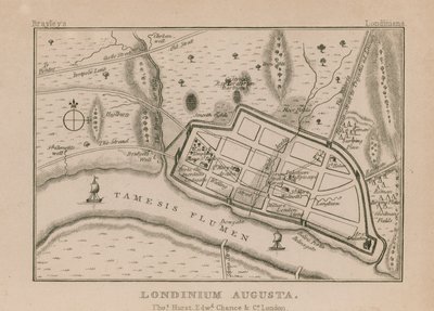 Carte de Londres romain - English School