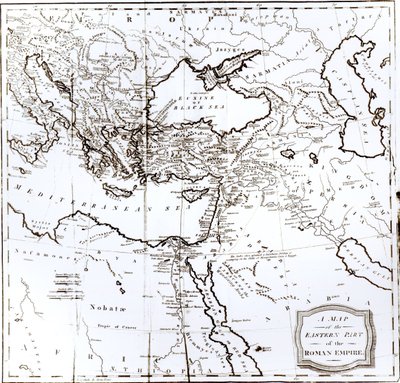 Carte de la partie orientale de l