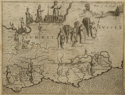 Carte du sud de l