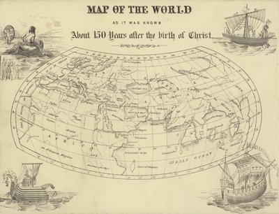 Carte du monde telle qu