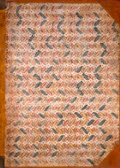 Papier marbré - English School