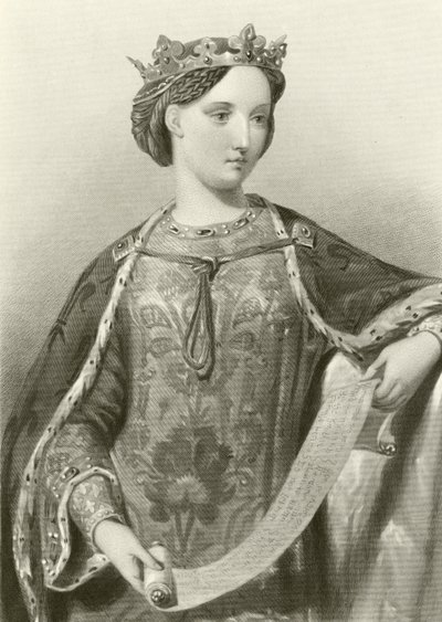Marguerite de France, reine du roi Édouard I - English School