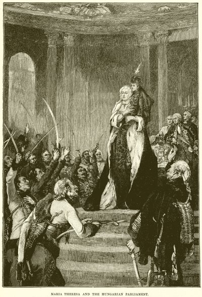 Marie-Thérèse et le Parlement hongrois - English School