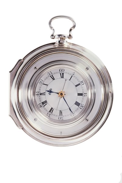 Montre marine, dans un boîtier en argent, par John Harrison et Fils, 1770, Londres - English School