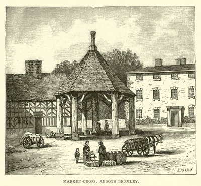 Croix du Marché, Abbots Bromley - English School