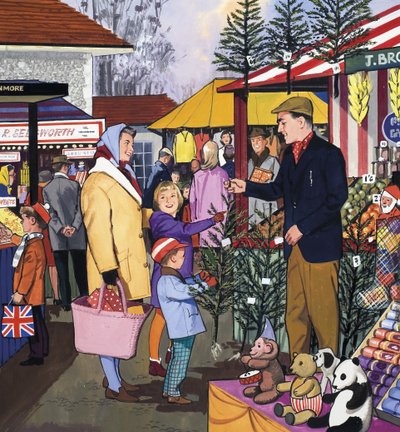 Marchand de marché - English School