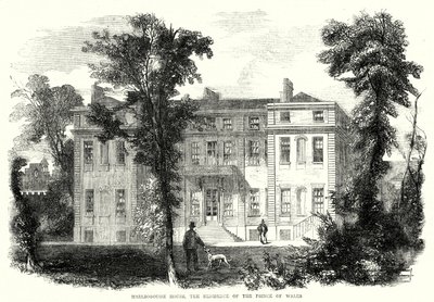 Maison Marlborough, la résidence du prince de Galles - English School
