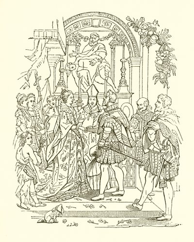 Mariage de Henri IV et Marie de Médicis - English School