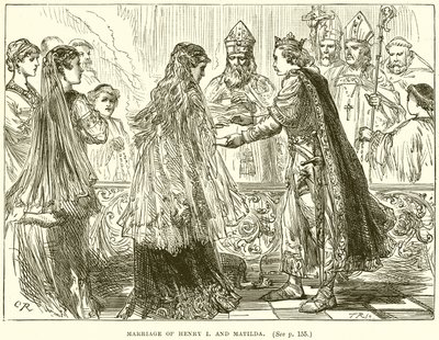 Mariage de Henri I et Mathilde - English School