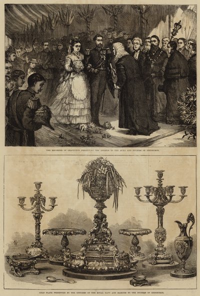 Mariage de Maria Alexandrovna et du Duc d