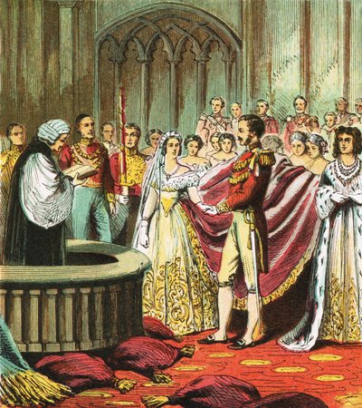 Mariage de la reine Victoria - English School