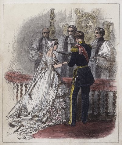 Mariage de la princesse royale - English School
