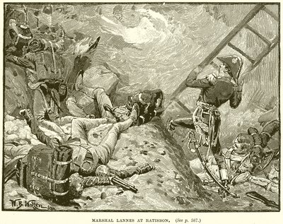 Le maréchal Lannes à Ratisbonne - English School