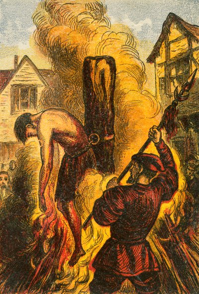 Martyre de Bilney - English School