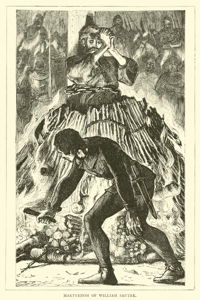 Martyr de William Sautre - English School