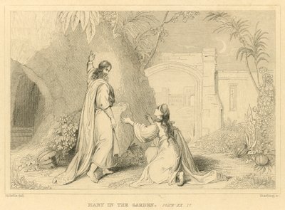 Marie dans le jardin, Jean XX - English School