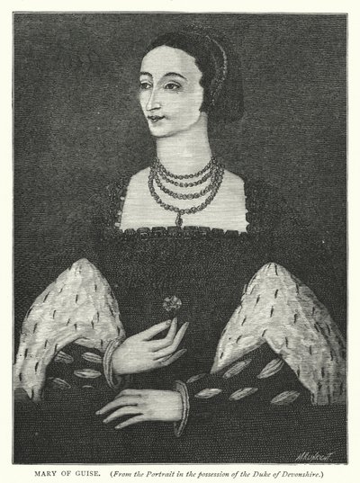 Marie de Guise (gravure) - English School