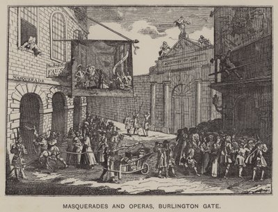Mascarades et opéras, Burlington Gate - English School