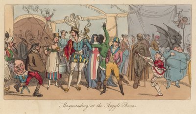 Mascarade aux Argyle Rooms - English School