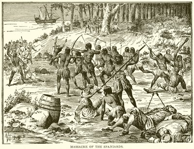 Massacre des Espagnols - English School