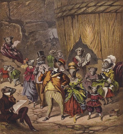 Le souper de Maître Souriceau - English School