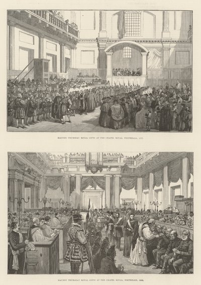 Les cadeaux royaux du Jeudi Saint - English School