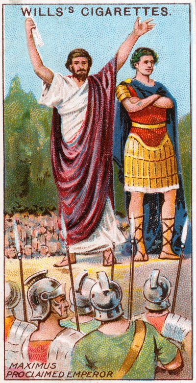 Maximus déclaré empereur - English School