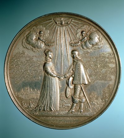 Médaille commémorant le mariage de la princesse Mary (1631-60) avec Guillaume II d