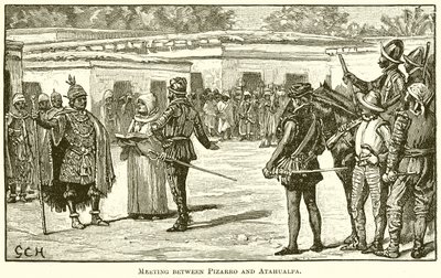 Rencontre entre Pizarro et Atahualpa - English School