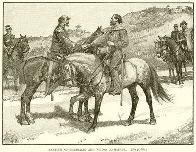 Rencontre de Garibaldi et Victor Emmanuel - English School