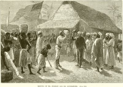 Rencontre de M. Stanley et du Dr. Livingstone - English School
