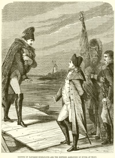 Rencontre de Napoléon Bonaparte et de l