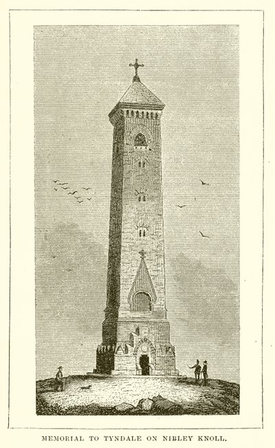 Mémorial à Tyndale sur Nibley Knoll - English School