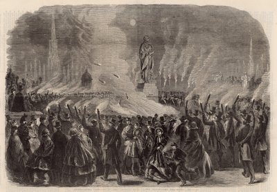 Festival Mendelssohn au Crystal Palace ; La procession aux flambeaux - English School