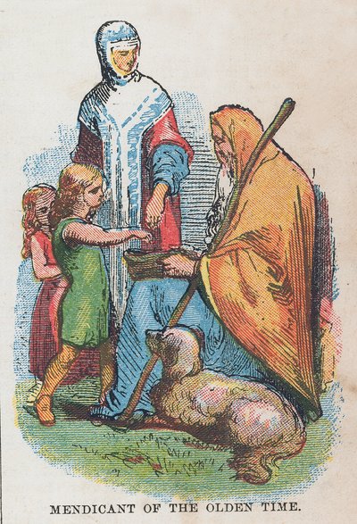 Mendiant du temps jadis - English School