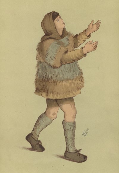 Costume masculin du règne de Guillaume I - English School