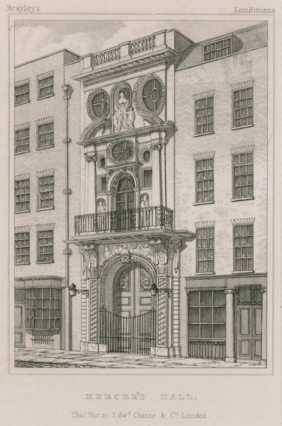 Mercers Hall, Cheapside, Londres - English School