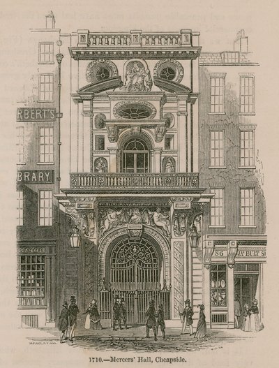 Mercers Hall, Cheapside, Londres - English School