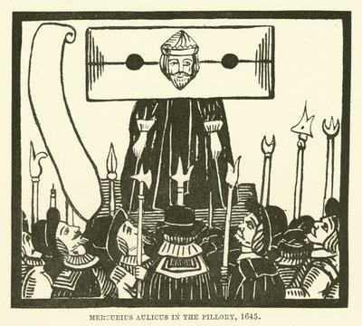Mercurius Aulicus au pilori, 1645 - English School