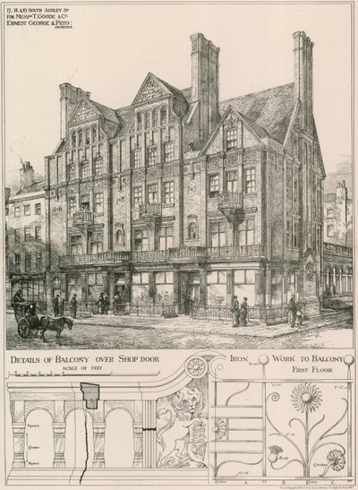 Messieurs T Goode & Co., 17, 18 & 19 South Audley Street, Londres - English School