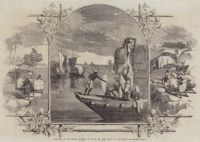 Méthodes de transport du coton en Inde vers les ports d