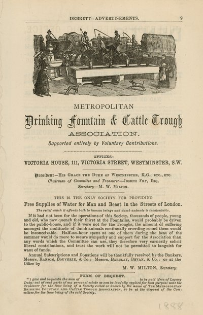 Association Métropolitaine des Fontaines à Boire et des Abreuvoirs pour Bétail - English School