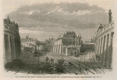 Jonction du Metropolitan Railway - English School
